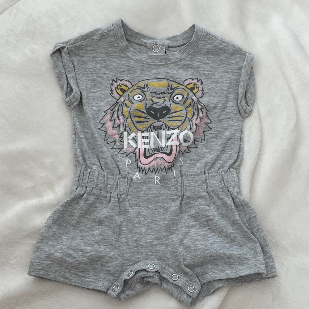 Kenzo  Baby Gray Romper